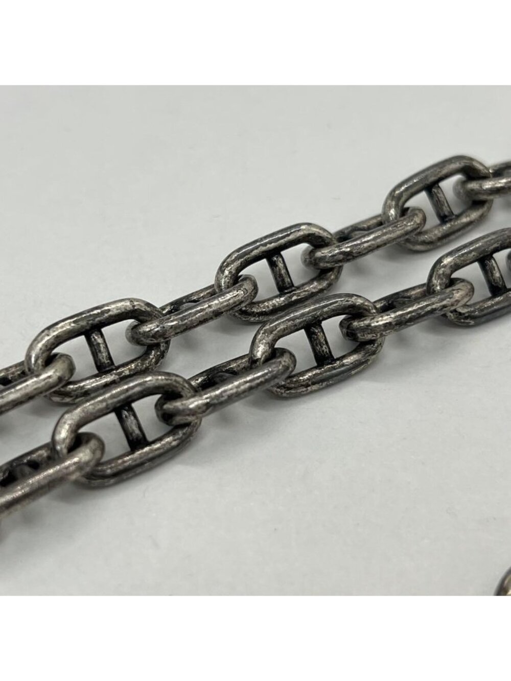 Saint Laurent Yves Key Motif Anchor Chain Necklace Metal - Picture 8 of 15